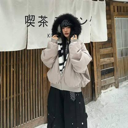 【アウター】アメリカン風 厚手 春 秋 冬 リバーシブル フード付き ジャケット 【FCシリーズ】