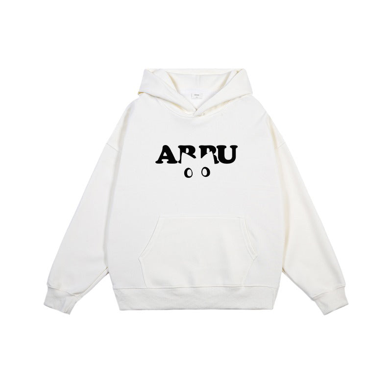 全7色【トップス】👀猫プリント キャットアイ パーカー 秋冬 ユニセックス ペア着用OK ストリート【FCシリーズ】