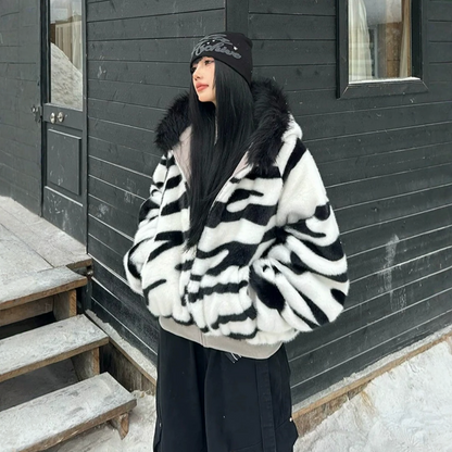 【アウター】アメリカン風 厚手 春 秋 冬 リバーシブル フード付き ジャケット 【FCシリーズ】