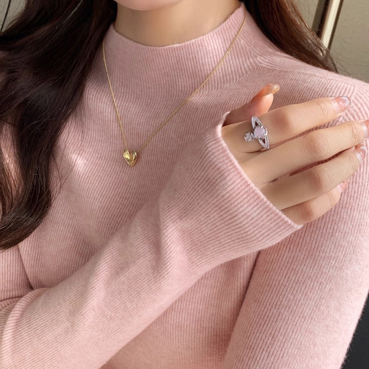 【トップス】🎨15色展開！ハーフタートルネックインナートップス 🏷️超万能＆必携アイテム シームレス一体型デザイン【JZシリーズ】