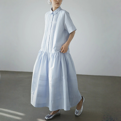 【ワンピース】シンプル 日系・上品 細見え 半袖 ワンピース 【JZシリーズ】