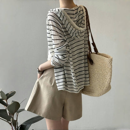 [外套] 夏季防曬連帽針織外套 [SN系列] 