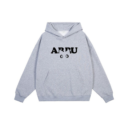 全7色【トップス】👀猫プリント キャットアイ パーカー 秋冬 ユニセックス ペア着用OK ストリート【FCシリーズ】