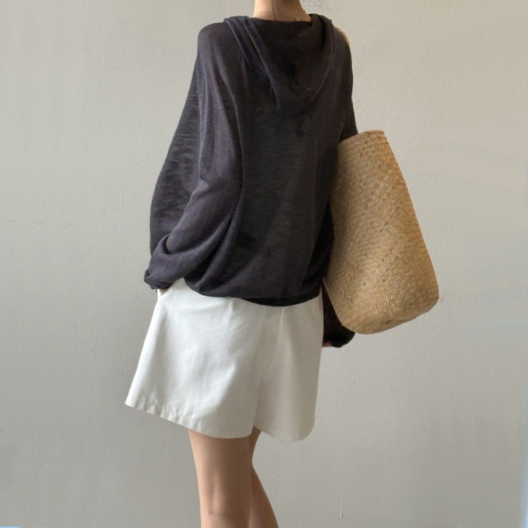 [外套] 夏季防曬連帽針織外套 [SN系列] 