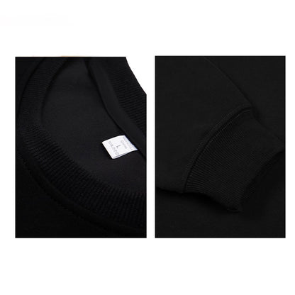 全7色【トップス】🌼花柄プリント クルーネック スウェット ユニセックス 秋 裏起毛 厚手 パーカー【FCシリーズ】