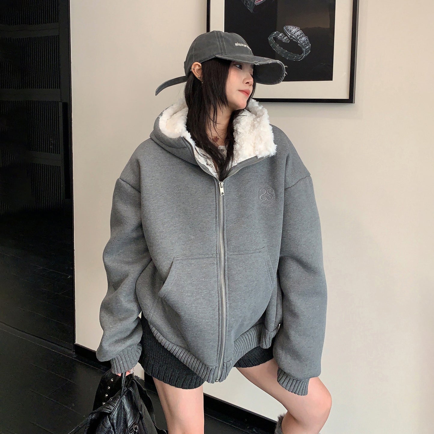 【アウター】🧸 重厚あったか裏ボア フード付き中綿ジャケット レディース 冬新作 綿入れコート【FCシリーズ】