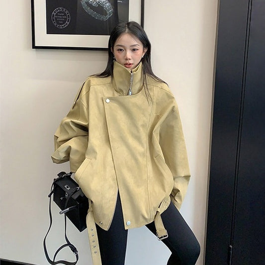 【アウター】フェイクレザー レトロ レトロ ジャケット 【FCシリーズ】