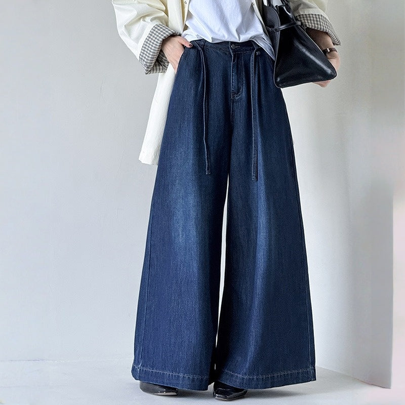 【ボトムス】春 秋 冬 レトロ ゆったり 落ち感  ワイドパンツ   【JZシリーズ】