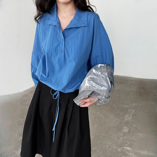 【アウター】春 秋 夏 初秋 プルオーバー 襟付き ドローストリング ジャケット 【FCシリーズ】