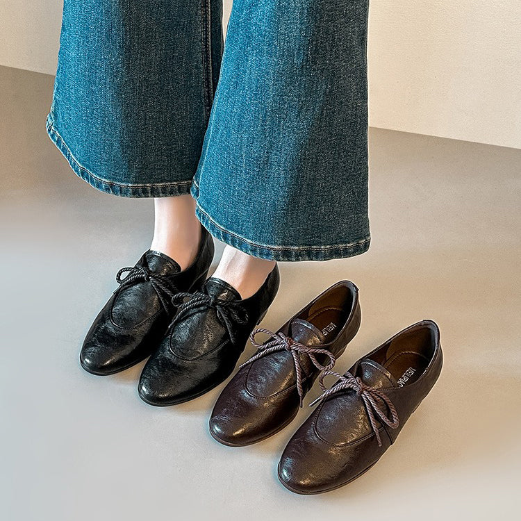 【シューズ】春秋イギリス風 太ヒール ローファー 新作 ヴィンテージ 通勤用 パンプス