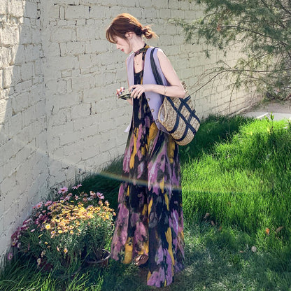 🧡みんなが選んだ人気商品🧡2点セット！【セットアップ】雰囲気たっぷりベスト＋フラワーキャミワンピース 夏新作 清楚系 着映えセットアップコーデ【SHシリーズ】