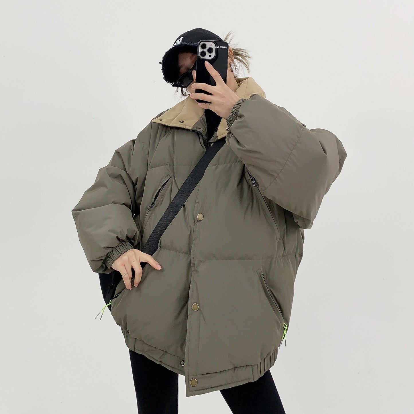 【アウター】デザイン重視♡冬用ショート中綿コート レディース ゆったりカジュアル 小洒落レトロスタイル 綿入れコート【FCシリーズ】