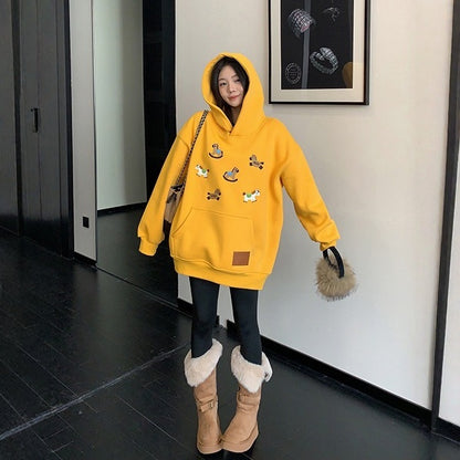 【トップス】 裏起毛 ポニー ポニー フード付き 春 秋 冬 フード付き パーカー 【FCシリーズ】