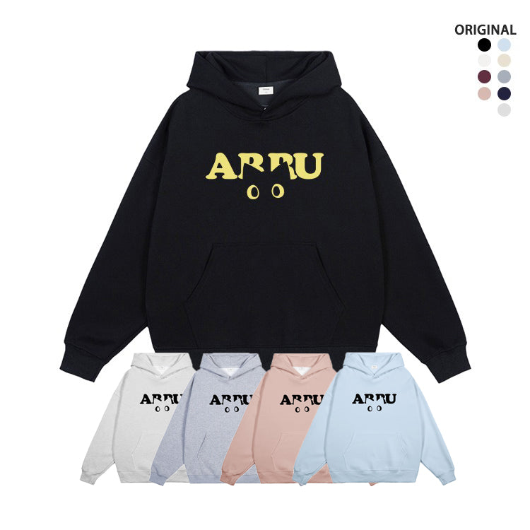 全7色【トップス】👀猫プリント キャットアイ パーカー 秋冬 ユニセックス ペア着用OK ストリート【FCシリーズ】