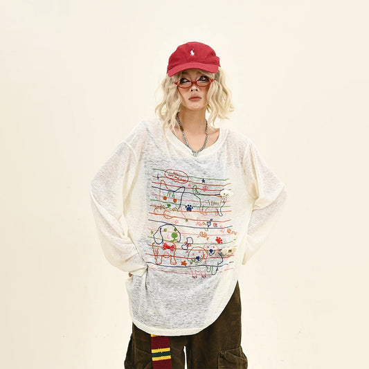 【トップス】BF風 落書き 合わせやすい 人気 Ｔシャツ【FCシリーズ】