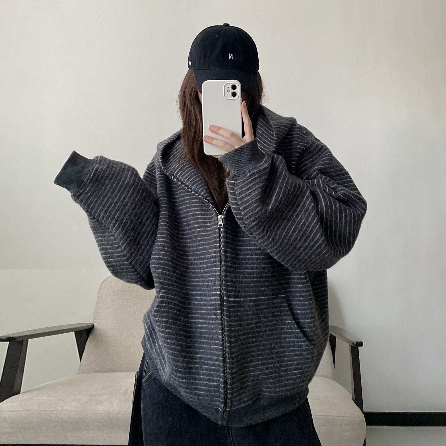 【アウター】アメリカン ヴィンテージ風 スウェットジャケット 春秋 新作 男女兼用 カップルパーカー【FCシリーズ】