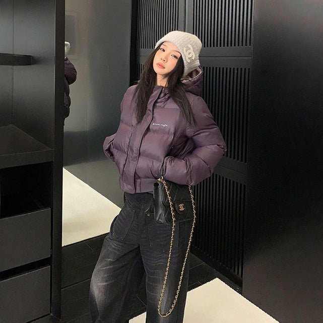 【アウター】厚手 ショート 春 秋 冬 ナチュラルショルダー 綿入りジャケット 【FCシリーズ】