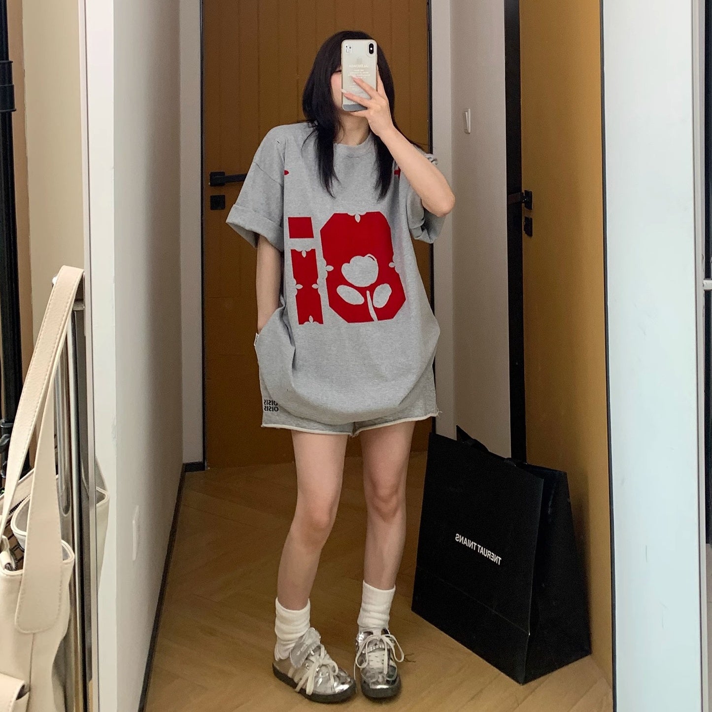 【トップス】夏 300g ルーズ プリント 半袖 Ｔシャツ 【FCシリーズ】