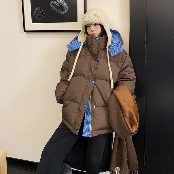 【アウター】リバーシブル 春 秋 冬 レトロ パン型ジャケット 綿入れコート 【FCシリーズ】