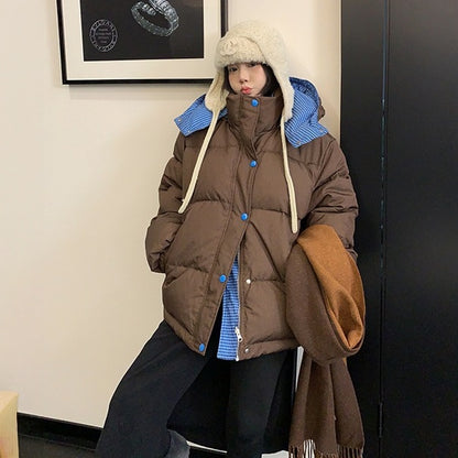 【アウター】リバーシブル 春 秋 冬 レトロ パン型ジャケット 綿入れコート 【FCシリーズ】