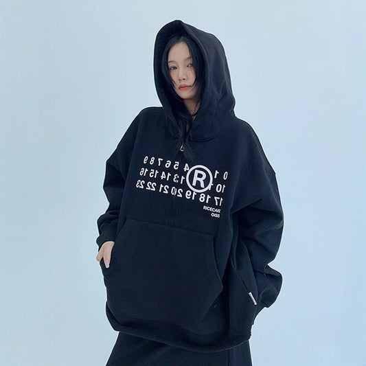 【アウター】春 秋 冬 厚手 オーバーシルエットハーフジップ フード付き パーカー ジャケット 【FCシリーズ】