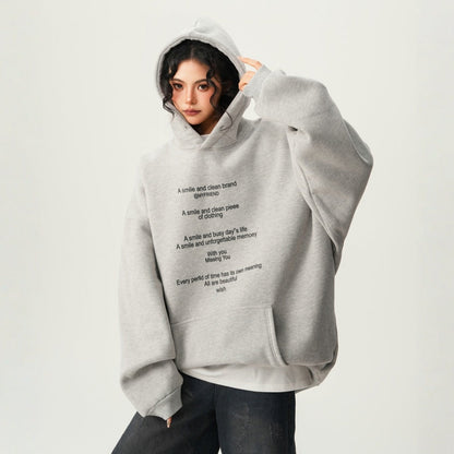 【60%OFF⭐️先行スタート！】【トップス】ヘビーウェイト 春 アルファベットロゴ 秋 冬 ゆったり フード付き パーカー 【FCシリーズ】