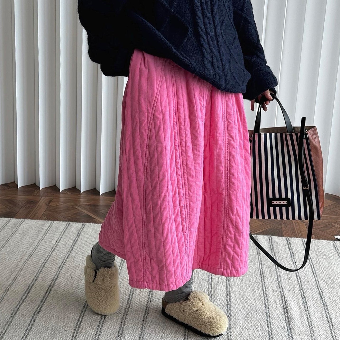 【ボトムス】レトロ シンプル コーデュロイ スカート 軽やか柔らか あったか レディース 冬【JZシリーズ】