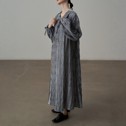 【ワンピース】プリーツ プリーツ レイヤード 長袖 ワンピース 【SHシリーズ】