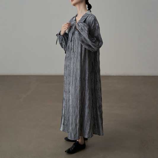 【ワンピース】プリーツ プリーツ レイヤード 長袖 ワンピース 【SHシリーズ】