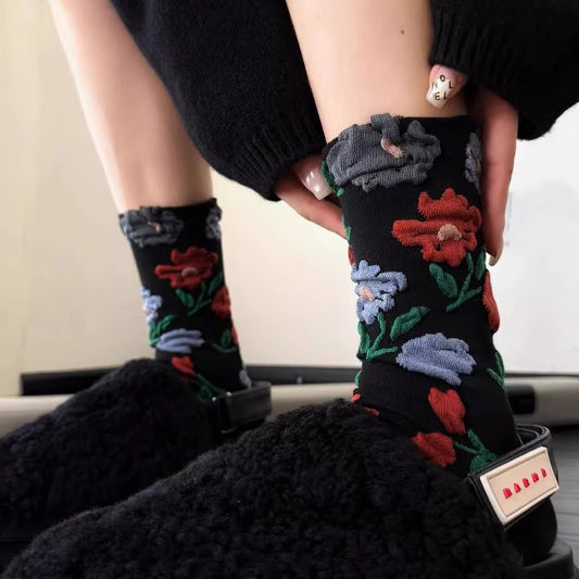 【グッズ】夏にぴったりのカラーリング！季節感たっぷり レトロな靴下 ♡【SHシリーズ】