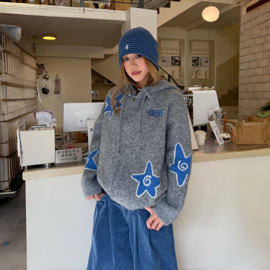 【トップス】アメリカンスタイル スタールーズ 男女兼用 カーディガン【FCシリーズ】