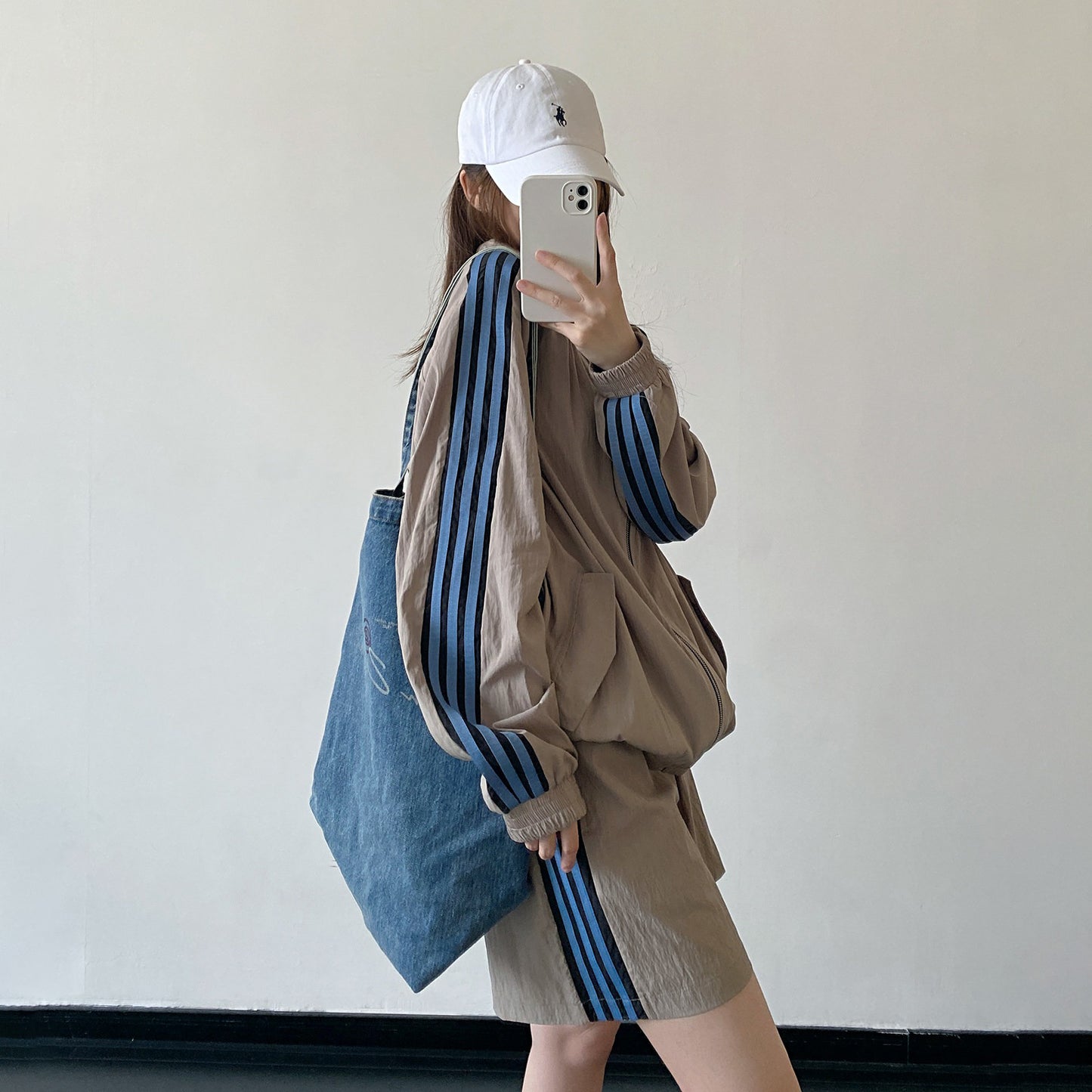 【セットアップ】【単品注文】リヨセル スポーティー 上下セット レディース 夏 ジップアップ UVカット ジャケット & ウエストゴム ショートパンツ ルーズ フィット 人気【FCシリーズ】