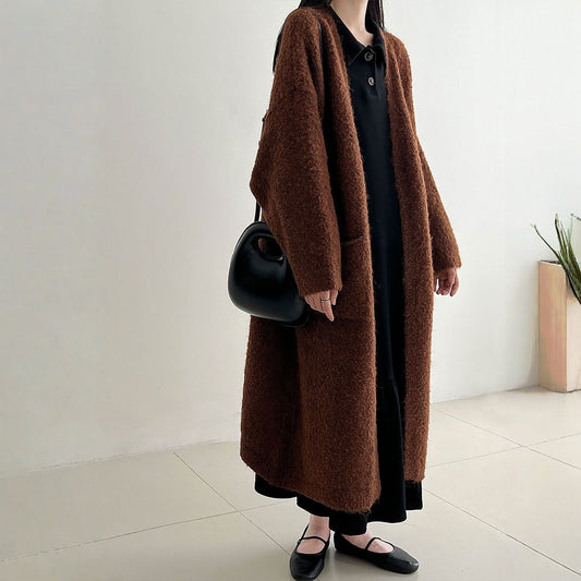 【アウター】春 秋 冬 ウール ニット 厚手 セーターカーディガン 【JZシリーズ】