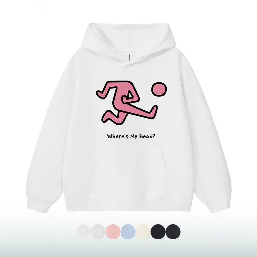 7カラー | S~3XL【トップス】カジュアルアメリカンプリント フード付きプルオーバー スウェット 春秋 ペア コーデ ユニセックス パーカー【FCシリーズ】