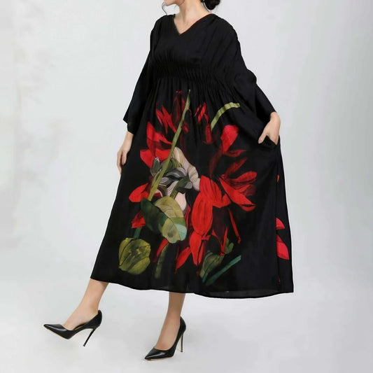 【ワンピース】新作 ファッション 気質 大きいサイズ レディース ゆったりシルエット 着痩せ 長袖ワンピース
【SHシリーズ】