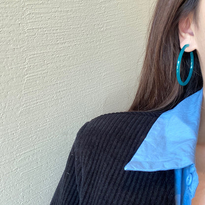 【🎁 B2G1｜先行スタート！】【グッズ】ヴィンテージ風ビッグフープピアス　トレンド感＆ガーリームードたっぷり