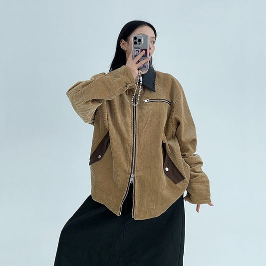 【アウター】春 秋 冬 バーンスタイル コーデュロイ アメリカン ジャケット 【FCシリーズ】