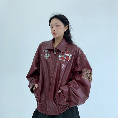 【アウター】春 秋 冬 アメリカン バーンスタイル 刺繍 ジャケット 【FCシリーズ】