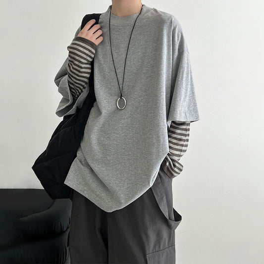 【トップス】早秋おすすめ レディース シンプル 五分袖 BFシルエット ゆったり 半袖Tシャツ【JZシリーズ】