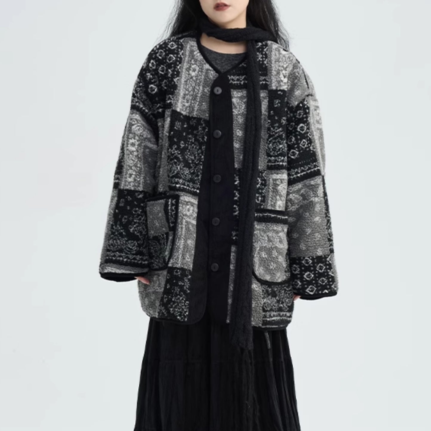 【24AW】【10～15日内発送】【アウター】Basic日常簡約 高品質 新作 合わせやすい 綿入れコート【AHシリーズ】