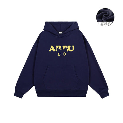 全7色【トップス】👀猫プリント キャットアイ パーカー 秋冬 ユニセックス ペア着用OK ストリート【FCシリーズ】