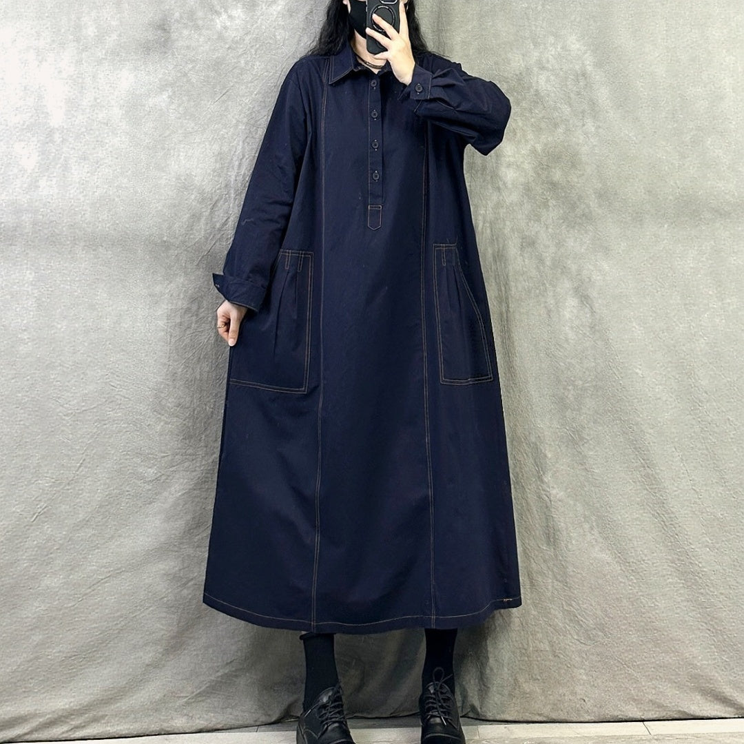 【ワンピース】上品な雰囲気 長袖 大きいサイズ ワンピース  【JZシリーズ】