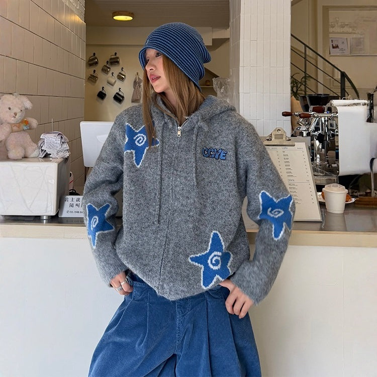 【トップス】アメリカンスタイル スタールーズ 男女兼用 カーディガン【FCシリーズ】