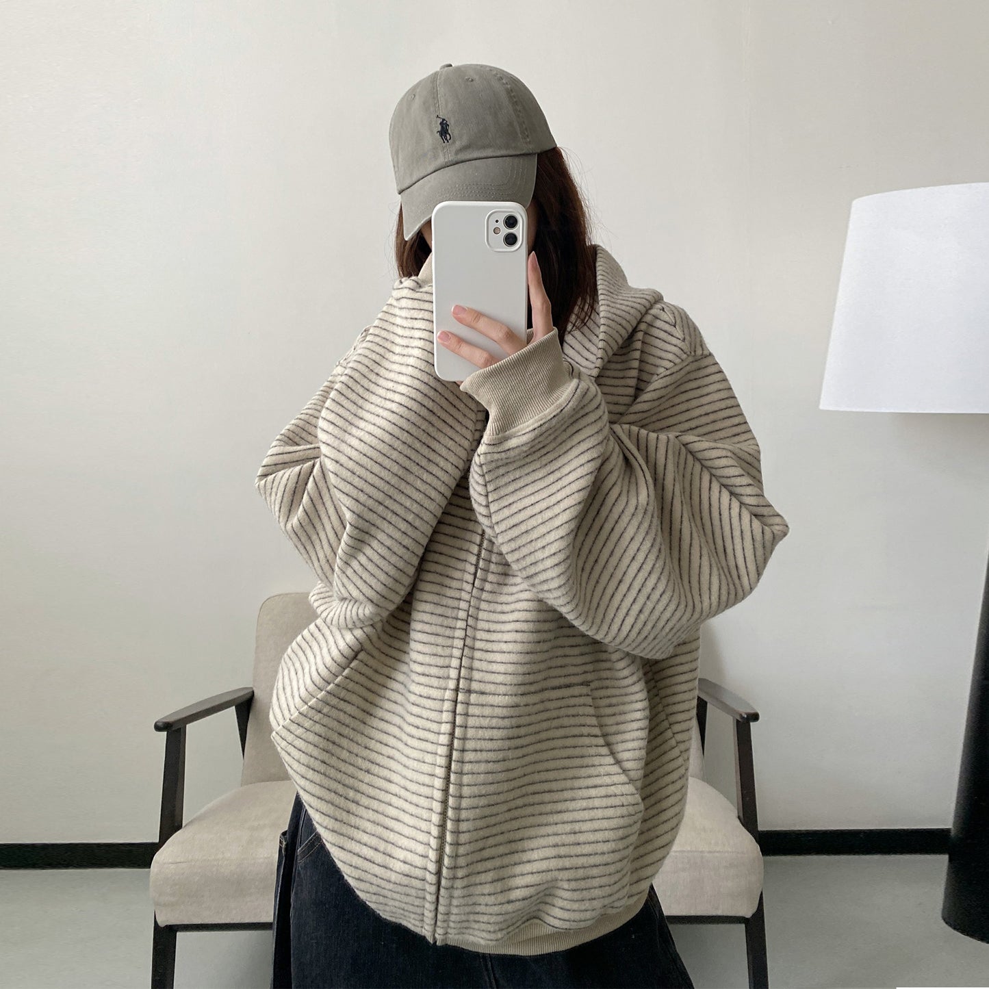 【アウター】アメリカン ヴィンテージ風 スウェットジャケット 春秋 新作 男女兼用 カップルパーカー【FCシリーズ】