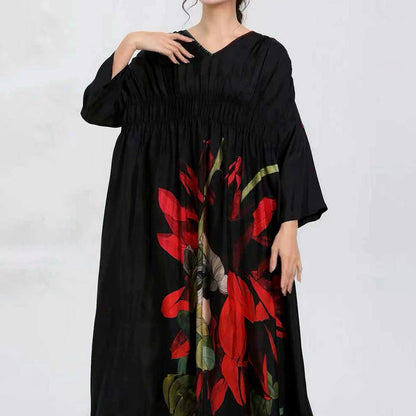 【ワンピース】新作 ファッション 気質 大きいサイズ レディース ゆったりシルエット 着痩せ 長袖ワンピース
【SHシリーズ】