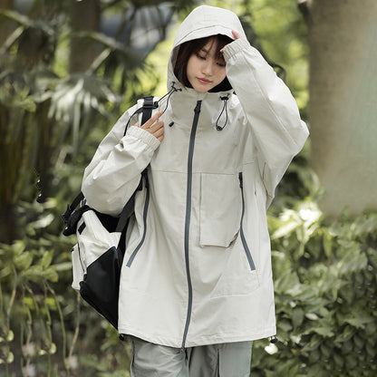 2/25~3/2 | 期間限定⭐️60%OFF【アウター】アウトドア機能 防風 ゆったり 春新作 フード付き カジュアル アメカジ 登山 マウンテンパーカー 男女兼用ジャケット【FCシリーズ】