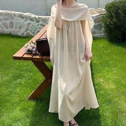 【ワンピース】上品な印象 リゾートスタイル ノースリーブ タンクワンピース 【JZシリーズ】