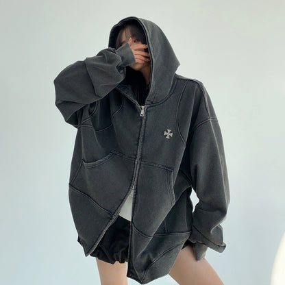 [外套] 美式春秋復古連帽外套 [FC系列]