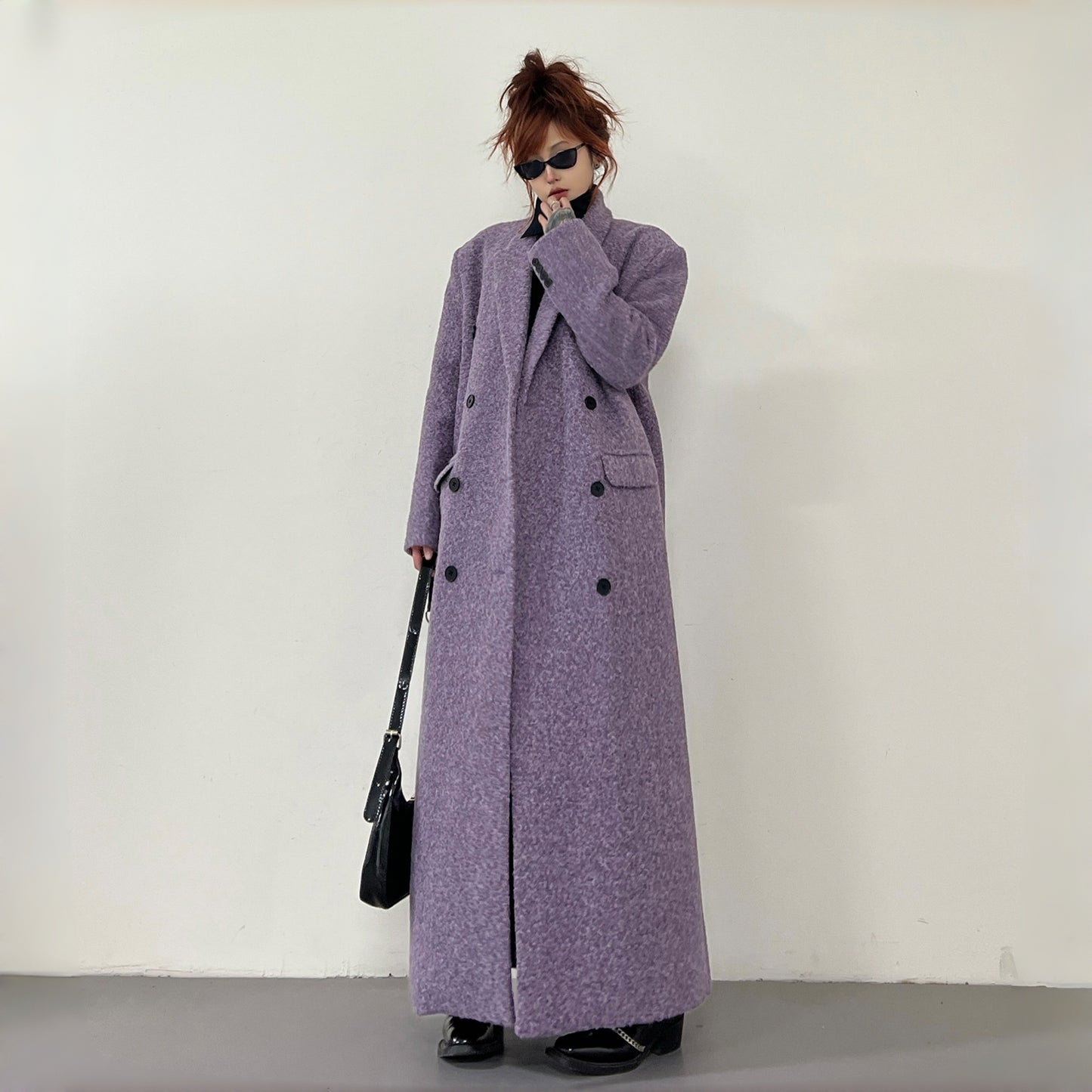 【アウター】韓国風 気質よい 新作 ダブルブレスト 高級感 秋冬 コート【FCシリーズ】