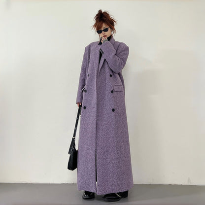 【アウター】韓国風 気質よい 新作 ダブルブレスト 高級感 秋冬 コート【FCシリーズ】